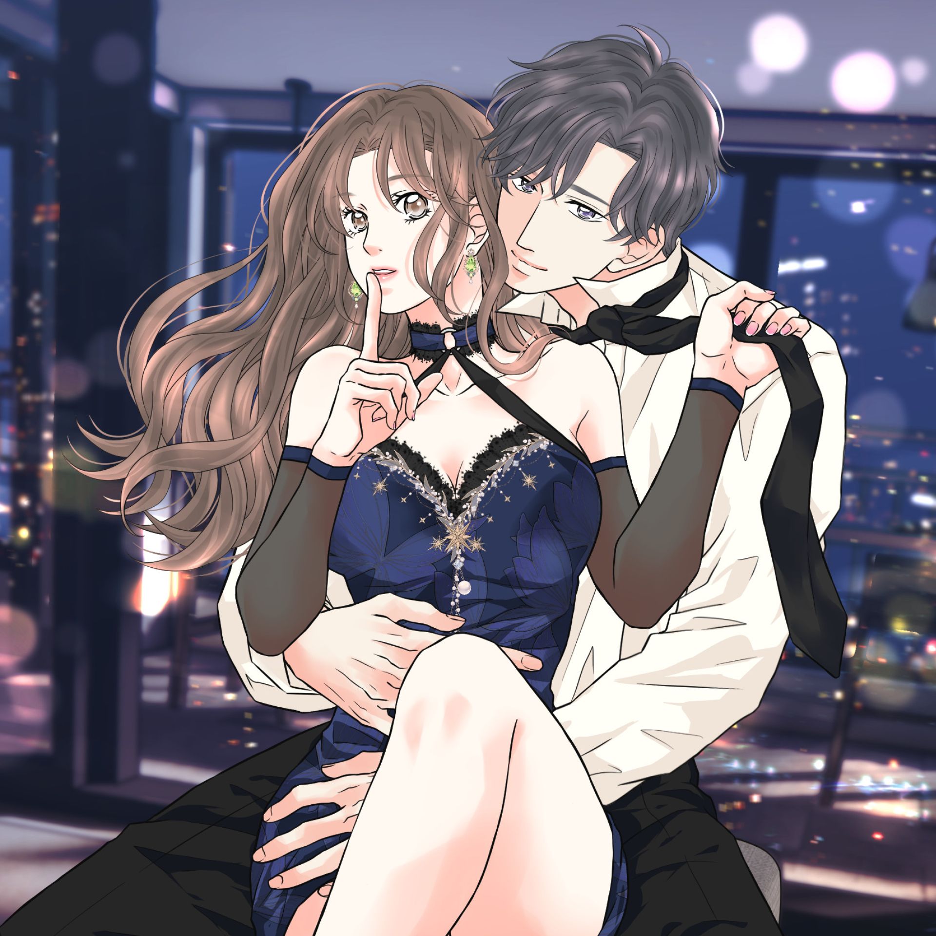 韩漫《女神降临》封面